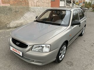 2007 Hyundai Accent ТагАЗ II, бежевый, 715000 рублей, вид 2