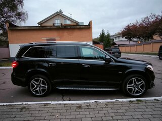 2018 Mercedes-Benz GLS 350 d I (X166), чёрный, 5350000 рублей, вид 3