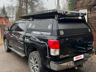 2011 Toyota Tundra CrewMax II, чёрный, 3900000 рублей, вид 4
