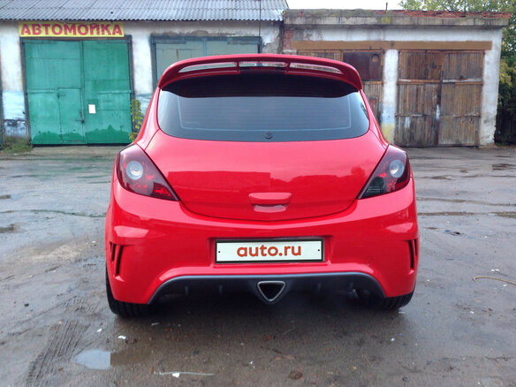 2008 Opel Corsa OPC D, красный - вид 5
