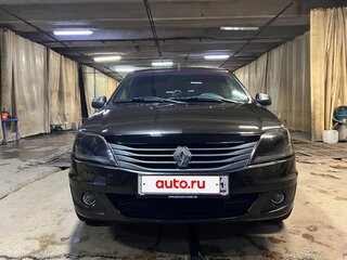 2010 Renault Logan I Рестайлинг, чёрный, 750000 рублей, вид 2