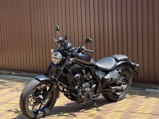 2022 Honda CMX 1100 Rebel, чёрный, 1550000 рублей, вид 2