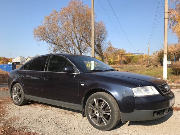 1998 Audi A6 II (C5), синий, 280000 рублей - вид 2