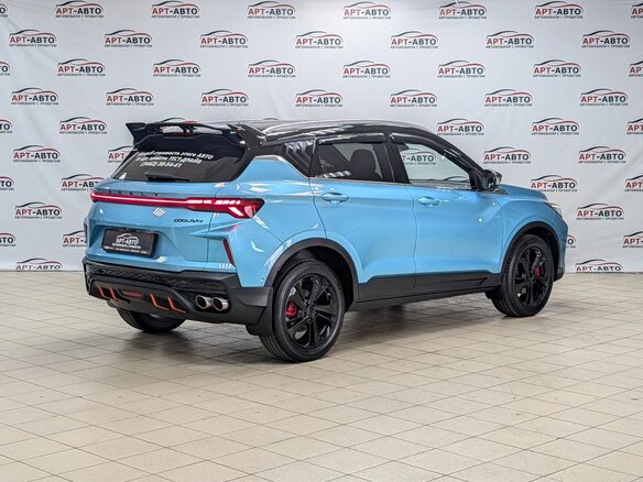 2023 Geely Coolray I Рестайлинг, голубой - вид 5