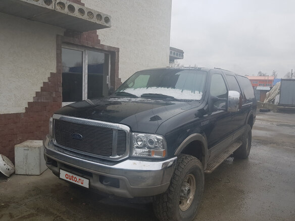 2001 Ford Excursion, чёрный