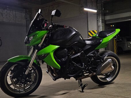2008 Kawasaki Z 1000, зелёный, 400000 рублей, вид 3