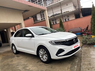 2021 Volkswagen Polo VI, белый, 1650000 рублей, вид 3