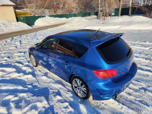 2005 Mazda 3 I (BK), синий, 590000 рублей - вид 6