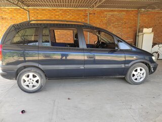 2002 Opel Zafira A, чёрный, 480000 рублей, вид 2