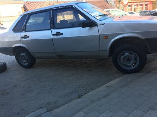 2003 Lada (ВАЗ) 21099, серебристый, 220000 рублей, вид 2