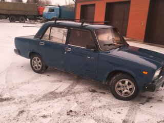 2003 Lada (ВАЗ) 2107, зелёный, 125000 рублей, вид 3