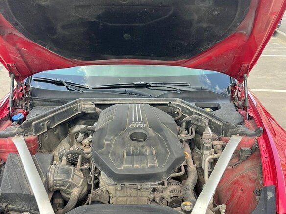 2019 Kia Stinger I, красный, 2100000 рублей - вид 10