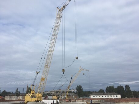 1989 Liebherr Гусеничные краны, жёлтый, 1800000 рублей, вид 2