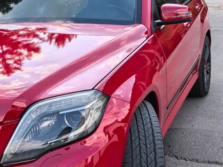 2012 Mercedes-Benz GLK-Класс 300 I (X204) Рестайлинг, красный, 2100000 рублей, вид 3