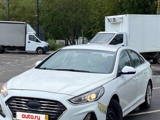 2018 Hyundai Sonata VII (LF) Рестайлинг, белый, 790000 рублей, вид 1