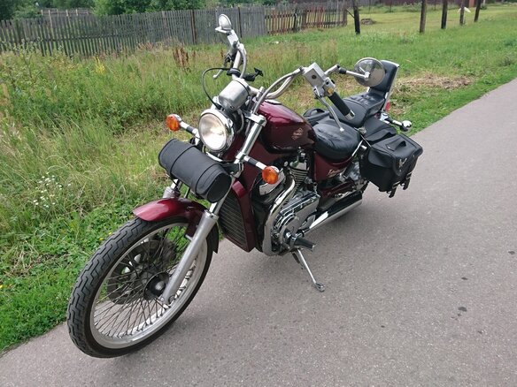 1995 Suzuki Intruder VS800, пурпурный - вид 8