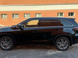2015 Toyota Highlander III (XU50), чёрный, 3500000 рублей, вид 4