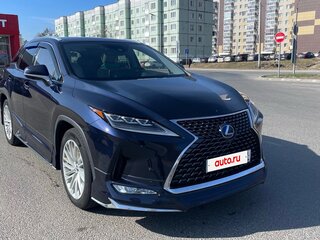 2020 Lexus RX 450h IV Рестайлинг, синий, 7800000 рублей, вид 2