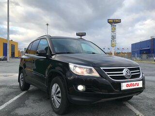 2011 Volkswagen Tiguan I, чёрный, 1380000 рублей, вид 3