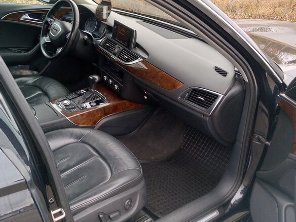 2011 Audi A6 IV (C7), чёрный, 1435000 рублей - вид 11