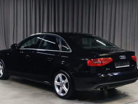 2013 Audi A4 IV (B8) Рестайлинг, чёрный, 1299000 рублей, вид 4