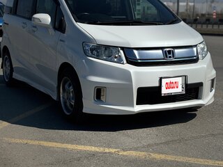 2014 Honda Freed I Рестайлинг 2, белый, 1100000 рублей, вид 5