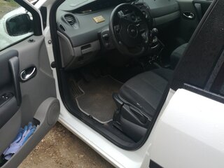 2007 Renault Scenic II Рестайлинг, белый, 470000 рублей, вид 4