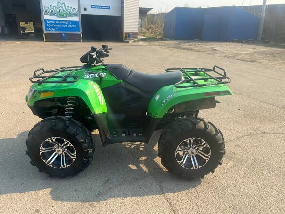 2012 Arctic Cat 450 Series, зелёный, 580000 рублей - вид 4