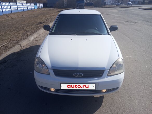 2011 Lada (ВАЗ) Priora I, белый, 400000 рублей