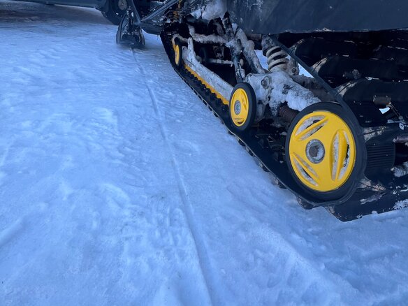 2004 BRP Ski-Doo Skandic 600, чёрный, 500000 рублей - вид 4