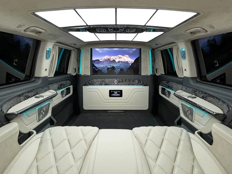 2026 Mercedes-Benz V-Класс Extra Long 300 d экстра длинный III (W447) Рестайлинг 2, чёрный, 19200000 рублей, вид 4