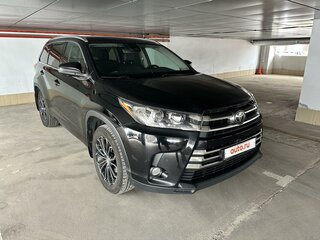 2016 Toyota Highlander III (XU50) Рестайлинг, чёрный, 3300000 рублей, вид 1