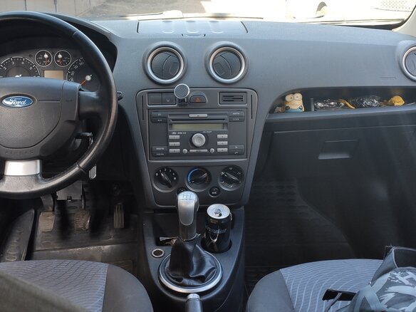 2008 Ford Fusion I Рестайлинг, синий, 550000 рублей - вид 4