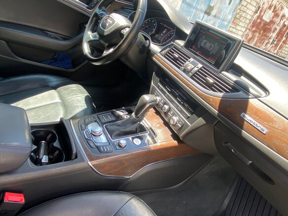 2015 Audi A6 IV (C7) Рестайлинг, чёрный, 1850000 рублей - вид 7
