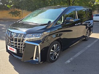 2020 Toyota Alphard III Рестайлинг, чёрный, 4600000 рублей, вид 1