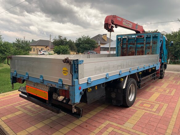 2005 Hino Series 500 (Ranger), голубой - вид 2