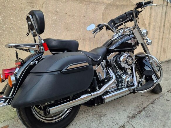 2013 Harley-Davidson Heritage, чёрный, 1095000 рублей - вид 6