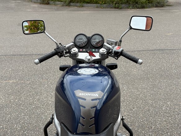 1990 Honda CB-1, синий - вид 13