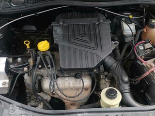 2012 Renault Sandero I, чёрный, 375000 рублей, вид 4