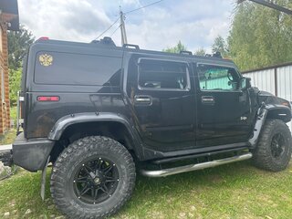 2007 Hummer H2 I, чёрный, 2400000 рублей, вид 2