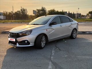 2020 Lada (ВАЗ) Vesta I, серебристый, 1050000 рублей, вид 2