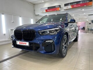 2019 BMW X5 30d IV (G05/G18), синий, 5900000 рублей, вид 2