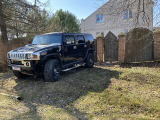 2006 Hummer H2 I, чёрный, 4680000 рублей, вид 3