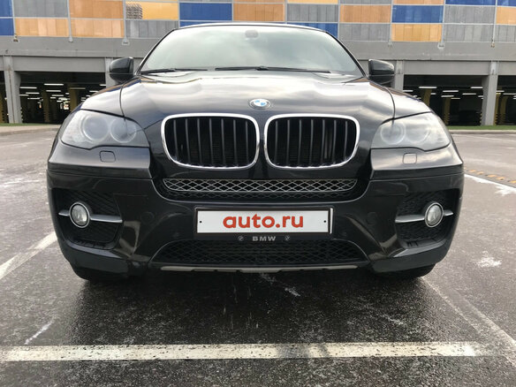 2010 BMW X6 40d I (E71), чёрный - вид 1