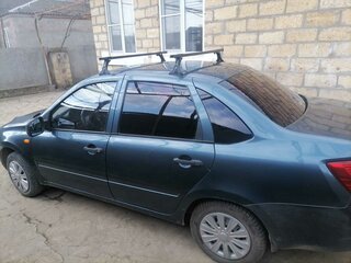 2014 Lada (ВАЗ) Granta I, серый, 300000 рублей, вид 4
