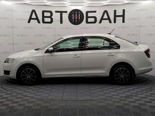 2017 Skoda Rapid I Рестайлинг, белый, 1319000 рублей, вид 4