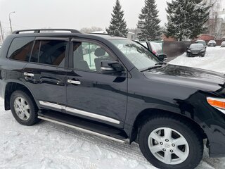 2012 Toyota Land Cruiser 200 Series Рестайлинг 1, чёрный, 3450000 рублей, вид 1