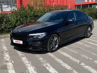 2019 BMW 5 серии 520i VII (G30/G31/G38), чёрный, 3800000 рублей, вид 1