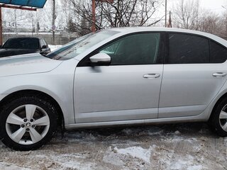 2015 Skoda Octavia III (A7), серебристый, 1250000 рублей, вид 3