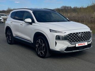 2021 Hyundai Santa Fe IV Рестайлинг, белый, 3490000 рублей, вид 2